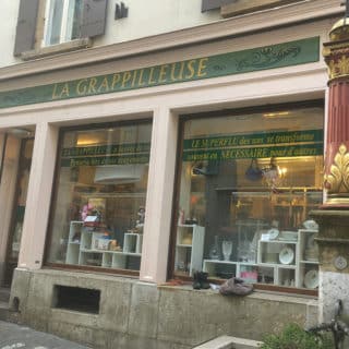 Photo de la devanture de la boutique La Grappilleuse